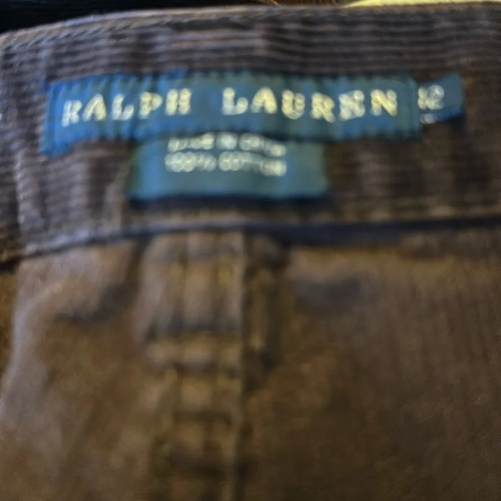 Ralph Lauren ladies brown corduroy pants Size 12 - Picture 5 of 5